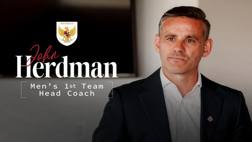PSSI Resmi Tunjuk John Herdman Jadi Pelatih Timnas Indonesia