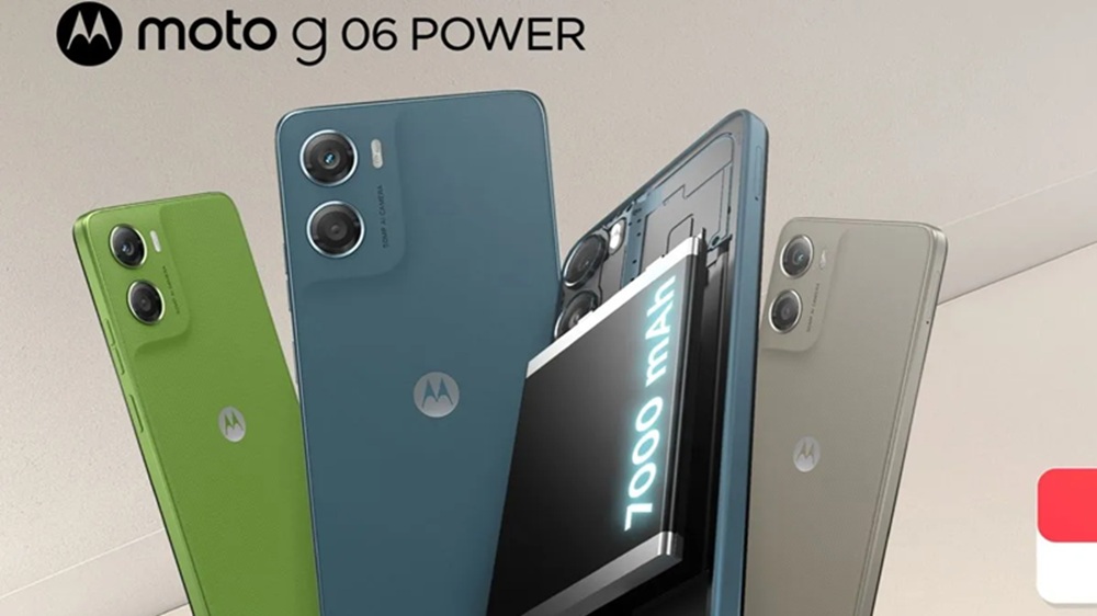 Wajib Punya, Moto G06 Power Dilepas dengan Harga Rp1 Jutaan