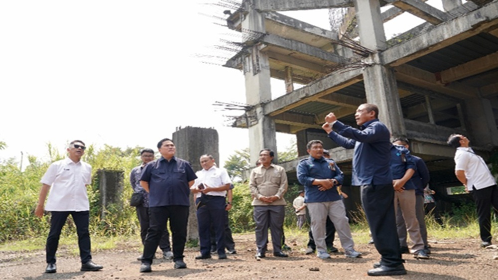 Menpora Erick Tinjau P3SON Hambalang, Evaluasi Aset Kemenpora