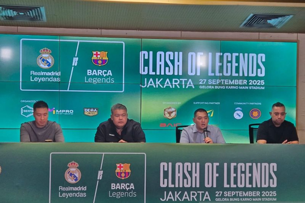 Legenda Real Madrid dan Barcelona Akan Duel Persahabatan di SUGBK