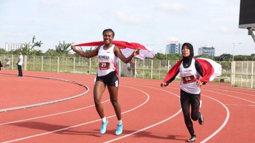 Indonesia Raih Tiga Medali Emas di Kejuaraan Atletik Asia Tenggara 2025
