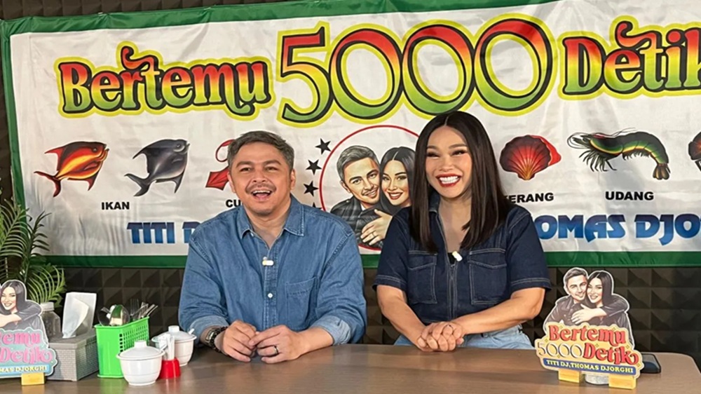 Padukan 3 Genre Musik, Thomas Djorghi-Titi DJ Rilis Lagu 'Bertemu 5.000 Detik'
