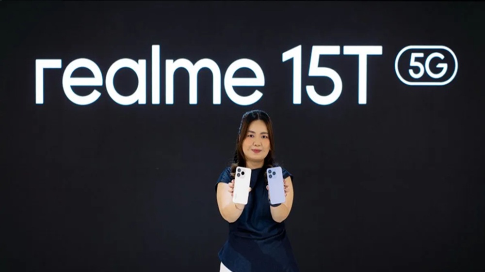 Usung Desain Tipis, Realme 15T 5G Masuk Pasar Indonesia