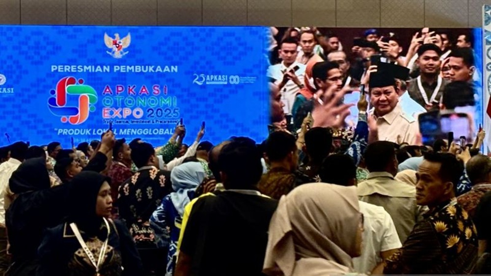 Presiden Prabowo Buka Pameran Apkasi Otonomi Expo 2025 