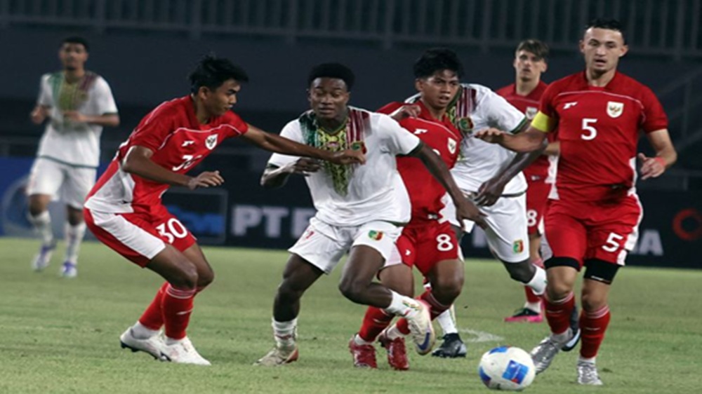 Timnas U-22 Takluk dari Mali di Partai Uji Coba