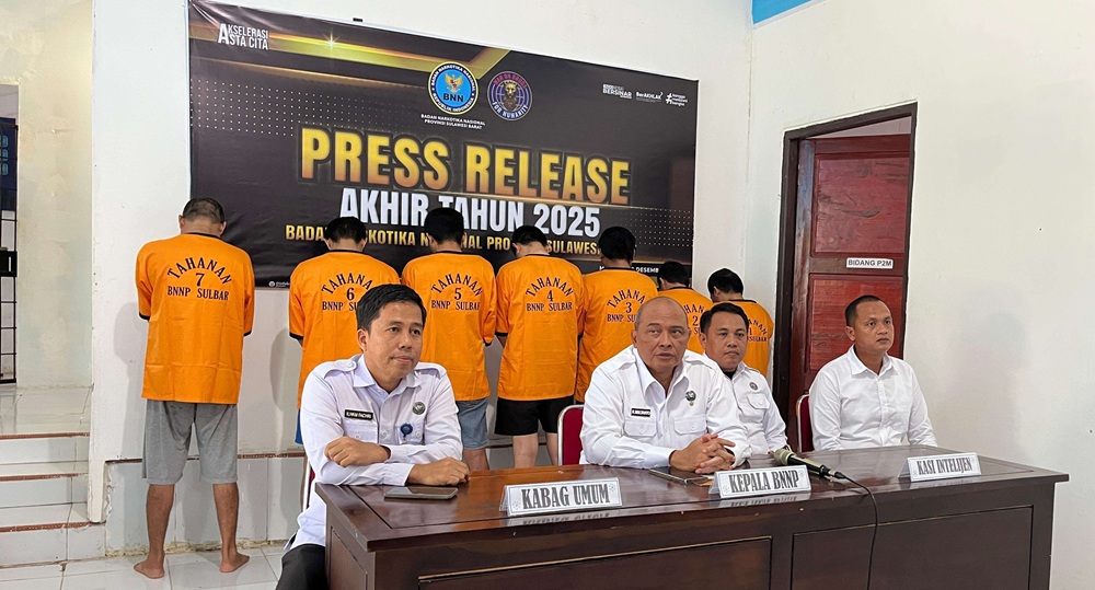 Badan Narkotika Nasional Provinsi Sulbar Bentuk Tim Asesmen Terpadu