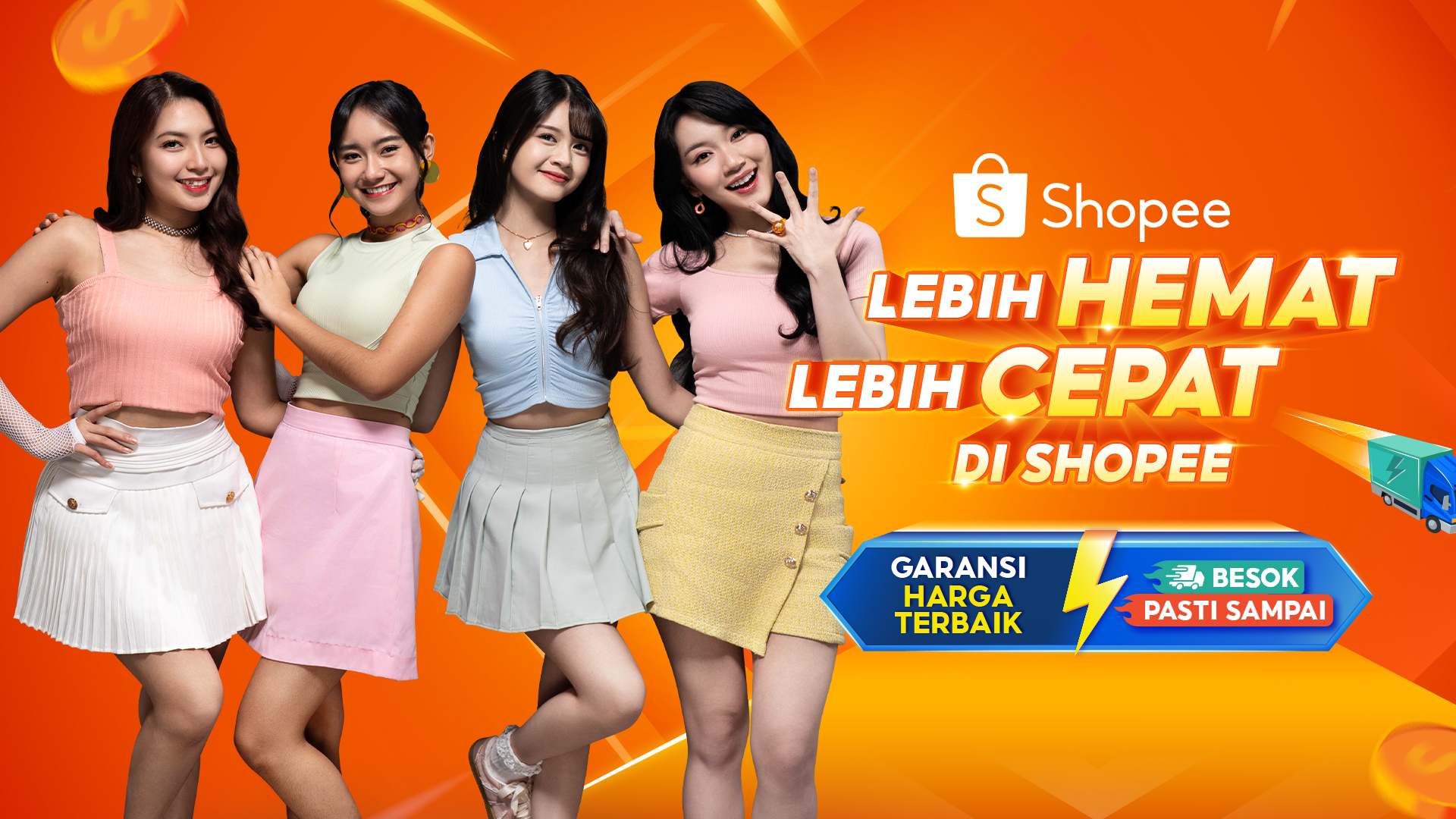 Kombinasi Visual & Vokal yang Bikin Meleleh! JKT48 x Shopee Hadirkan MV Penuh Warna di “Lebih Hemat, Lebih Cep