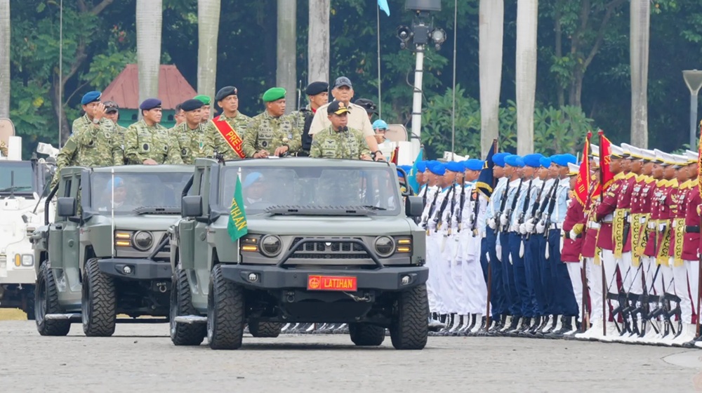 Tinjau Geladi Bersih, Panglima TNI Pastikan Kesiapan Perayaan HUT ke-80 TNI