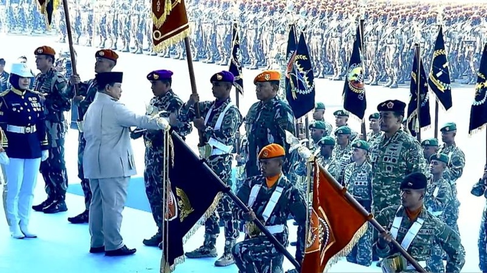 Presiden Prabowo Kukuhkan Tiga Pimpinan Pasukan Elite TNI