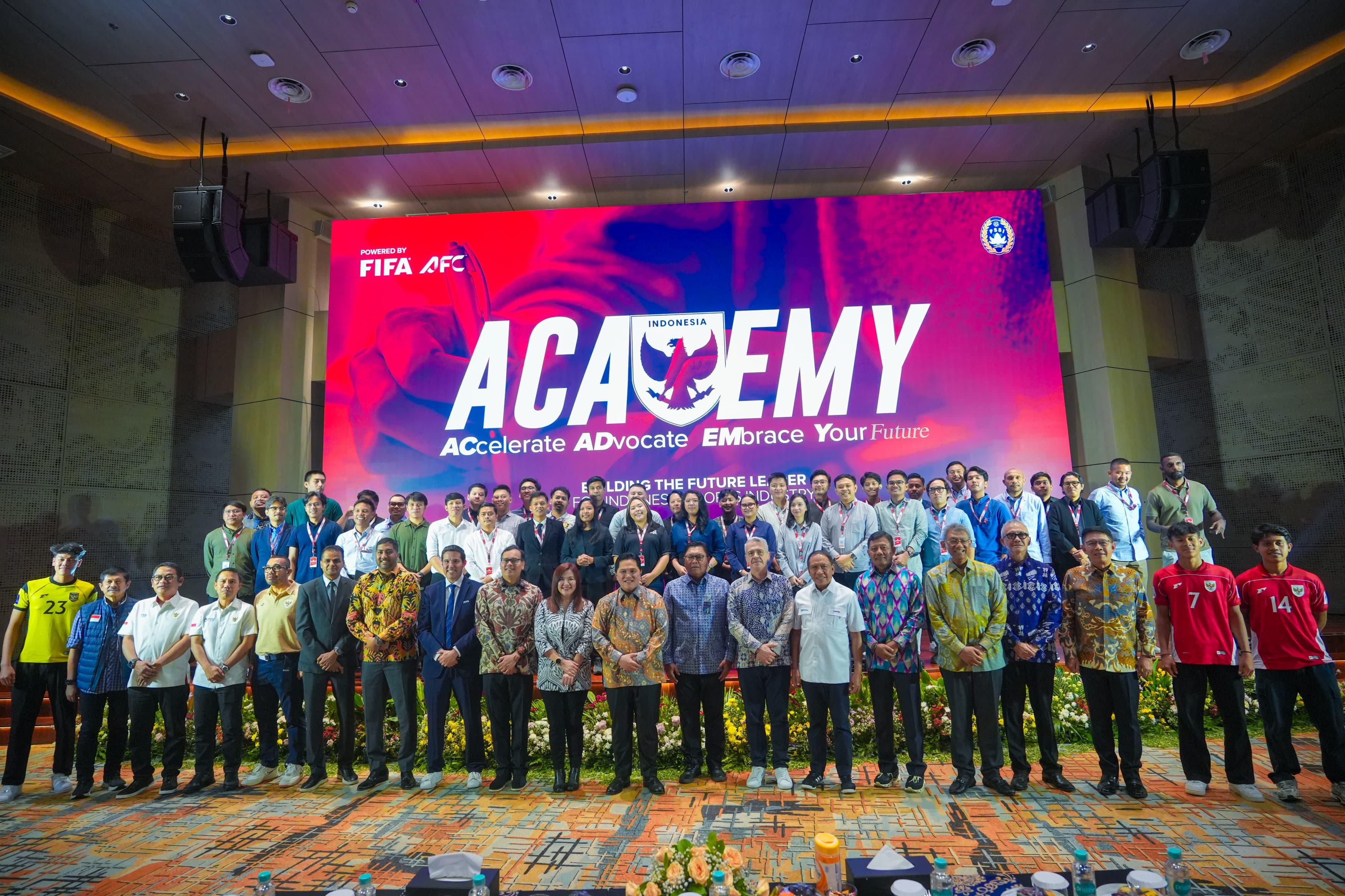 Garuda Academy Resmi Diluncurkan, Erick Thohir: Cetak Pemimpin Muda Sepak Bola Indonesia
