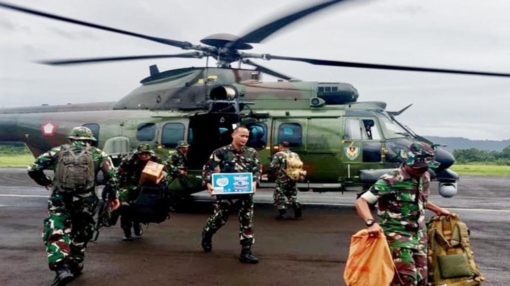 Sebelas Helikopter TNI dan Basarnas Dikerahkan Tangani Bencana di Sumatra