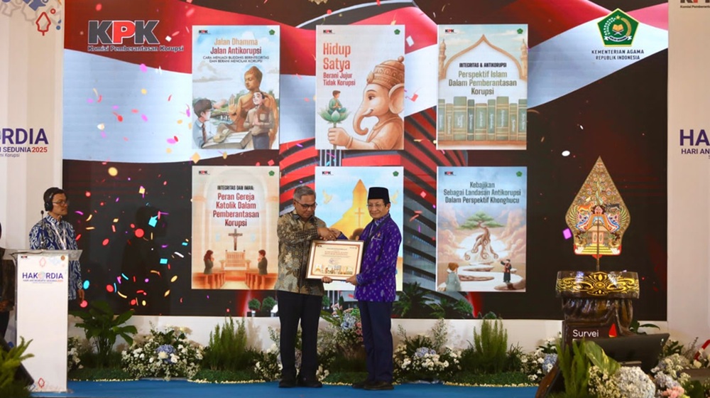 Kemenag–KPK Rilis Buku Pendidikan Antikorupsi Lintas Agama