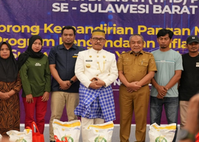 Pemprov Sulbar Salurkan Bantuan Pangan Cadangan Pangan Pemerintah pada 107 Ribu Penerima