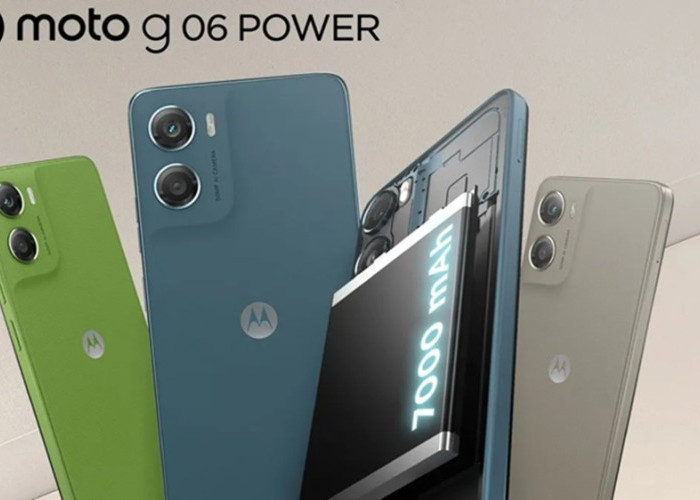Wajib Punya, Moto G06 Power Dilepas dengan Harga Rp1 Jutaan