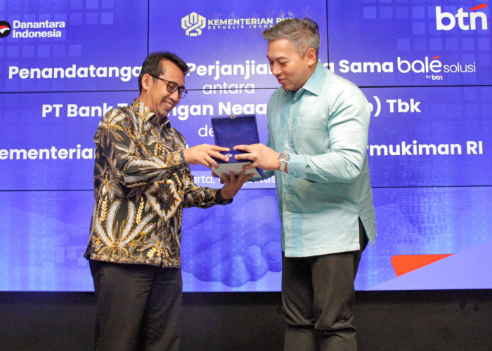 BTN Teken Kerja Sama Strategis dengan Kementerian PKP, Ini Manfaat Bale Solusi