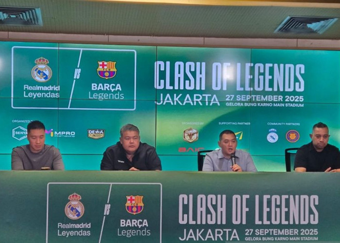 Legenda Real Madrid dan Barcelona Akan Duel Persahabatan di SUGBK