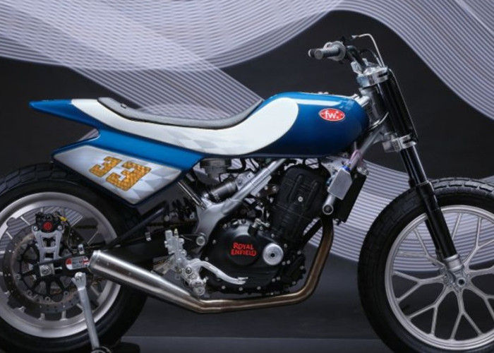 Kolaborasi dengan Front Wheels Motors, Royal Enfield Luncurkan Groove FT 450