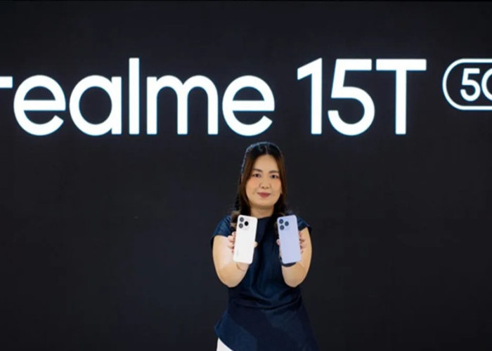Usung Desain Tipis, Realme 15T 5G Masuk Pasar Indonesia