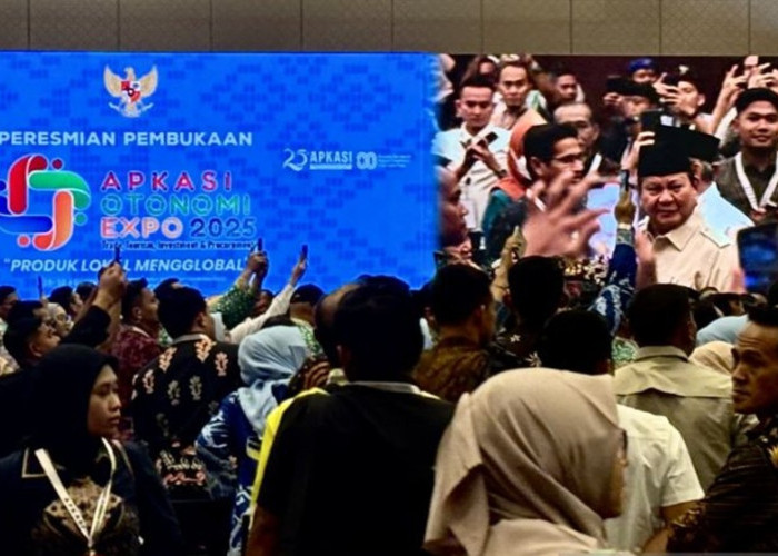 Presiden Prabowo Buka Pameran Apkasi Otonomi Expo 2025 