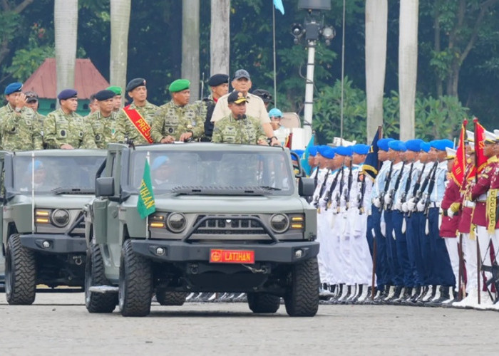 Tinjau Geladi Bersih, Panglima TNI Pastikan Kesiapan Perayaan HUT ke-80 TNI