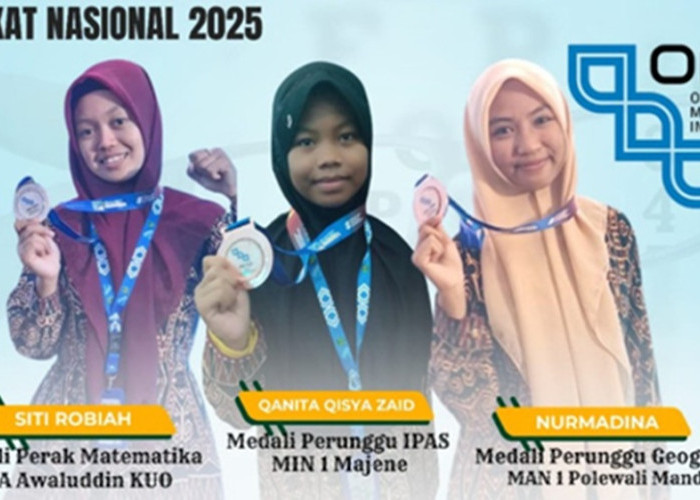 Sulawesi Barat Raih Medali di Olimpiade Madrasah Indonesia 2025