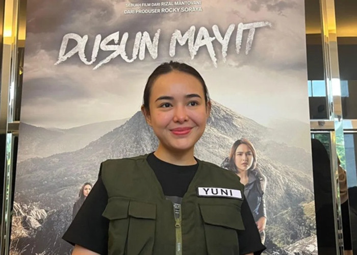 Amanda Manopo Dapat Ilmu Mendaki Gunung Selama Syuting Film 'Dusun Mayit'