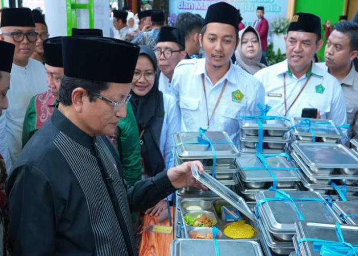 Menag Sebut Program MBG Membuat Santri Lebih Semangat Belajar