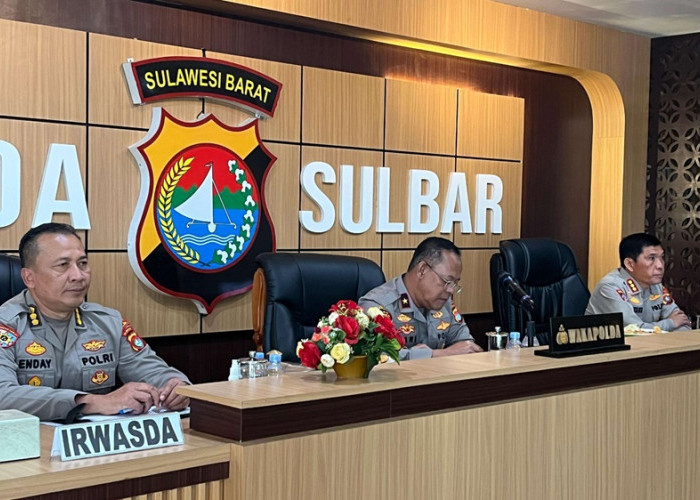 Polda Sulbar Dukung Akselerasi Transformasi Polri Secara Daring
